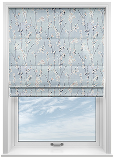 Almond Blossom, Porcelain - Roman Blind